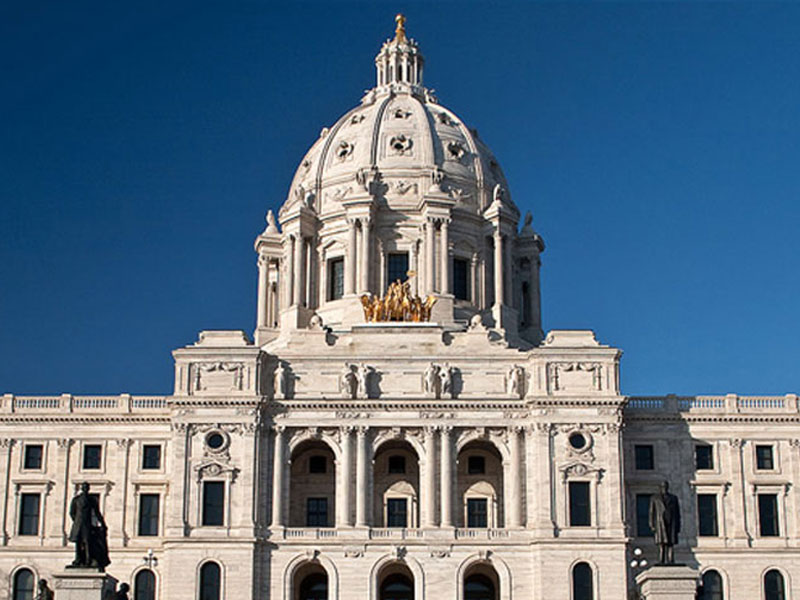 Project for the Minnesota State Capitol in St. Paul.